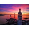 thumbnail image 2 of Art.com Ferry Building Sunrise Color Beautiful Daybreak San Francisco Photographic Print by Vincent James, 24" x 18", 2 of 4