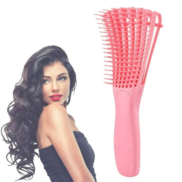 Detangling Brush for Curly Hair, Detangler Comb Brush Afro of American