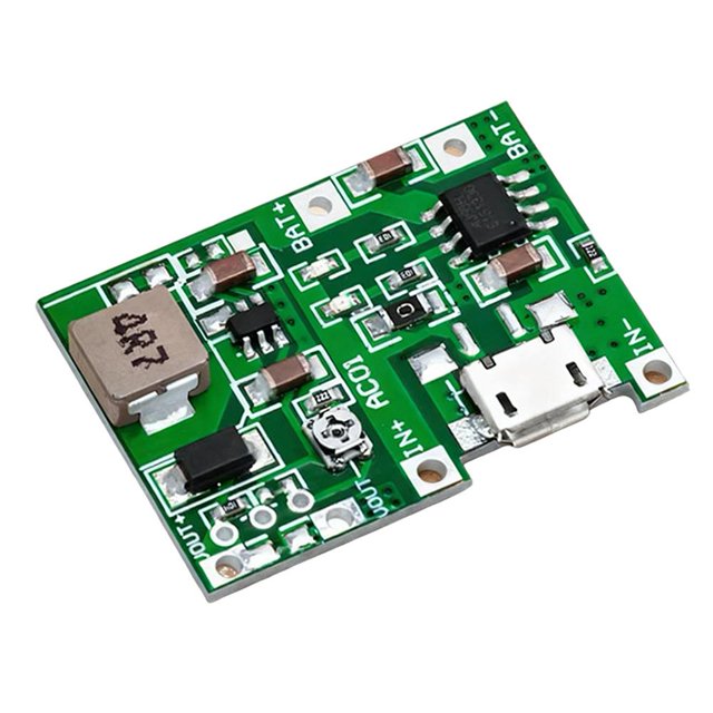 Lithium Battery Charging, Boosting and Discharging Module