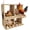 4 Compartment, variant on Chicken Nesting Box, 6 Compartment Wooden Nesting Boxes for Chickens with Perches, Floor/Stand/Wall Mount Large Chicken Nesting Boxes for Small & Medium Poultry