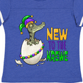 thumbnail image 4 of Inktastic New to the Krewe Mardi Gras Baby Alligator Boys or Girls Toddler T-Shirt, 4 of 5