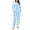 Light Blue, variant on Fuwddey 2 Piece Lounge Sets for Women Crew Neck Velour Sweatsuits Sets Long Sleeve Soft Sleepwear 2 Piece Velvet Fleece Pjs Pajamas Sets with Pockets