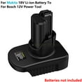 thumbnail image 1 of Battery Adaptor For Ma*kita 18V Li-ion Battery Convert to For Bos*ch 12V Power Drill/Driver Power tools, 1 of 7