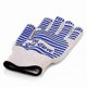 thumbnail image 2 of Oven Glove Hot Surface Handler Oven Mitt Glove, Perfect for Kitchen/Grilling, 540 Degree Resistance, Heat & Flame,Beige Blue 26*15.6cm, 2 of 5