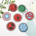 thumbnail image 1 of Marvel Ensemble de Marque-Pages Super-Héros : Iron Man, Captain America, Spider-Man, Thor, Hulk, Avengers - Marque-Pages en Métal Coloré pour Rats de Bibliothèque et Enseignants, 1 of 5