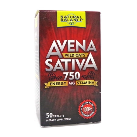 Natural Balance Avena Sativa 750 mg - 50 Tablets