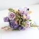 thumbnail image 5 of 1 unidad Peonía rosa hortensia pequeño ramo de flores simulación decoración para el hogar decoración fotografía de boda accesorios, 5 of 5