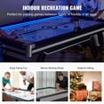 thumbnail image 6 of KFFKFF LED Scoring Air Hockey Table, MDF Board Metal Black/White, 6 of 9