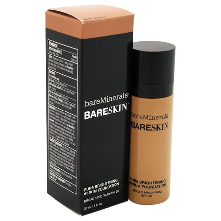 bareMinerals BareSkin Pure Brightening Serum Foundation, 11 Bare Late, 1 Oz