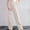 *Beige, variant on ClodeEU Women's High Waist Straight Leg Cargo Pants, Casual Solid Color Slim Trousers with Pockets Army Green,Women's Plus L