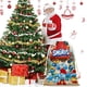 thumbnail image 2 of Los Pitufos Bolsa de regalo con cierre de cinta navideño para decoración de Navidad,50cm×80cm., 2 of 6