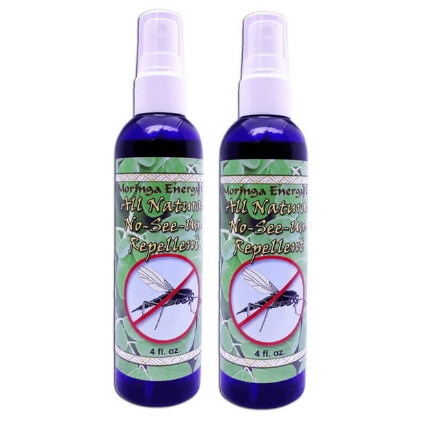 '2-pack' Organic Insect Repellent - 4 oz, All Natural Spray for Bugs