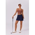 thumbnail image 3 of Pinspark Golf Skirts for Women with 4 Pockets Built-in Breathable Shorts Tummy Control Yoga Skirts Side Slit for Running Hiking Pickleball, 3 of 8