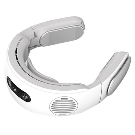 

Sukalun Portable Neck Fan 5000mAh | Hands Free Bladeless Fan | Wearable Personal Fan Leafless Rechargeable Headphone Design Flexible Neck Fan 3 Speeds