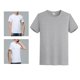 thumbnail image 3 of Camisetas clásicas de cuello de playa para hombre BLESIY ligero M Gris, 3 of 7