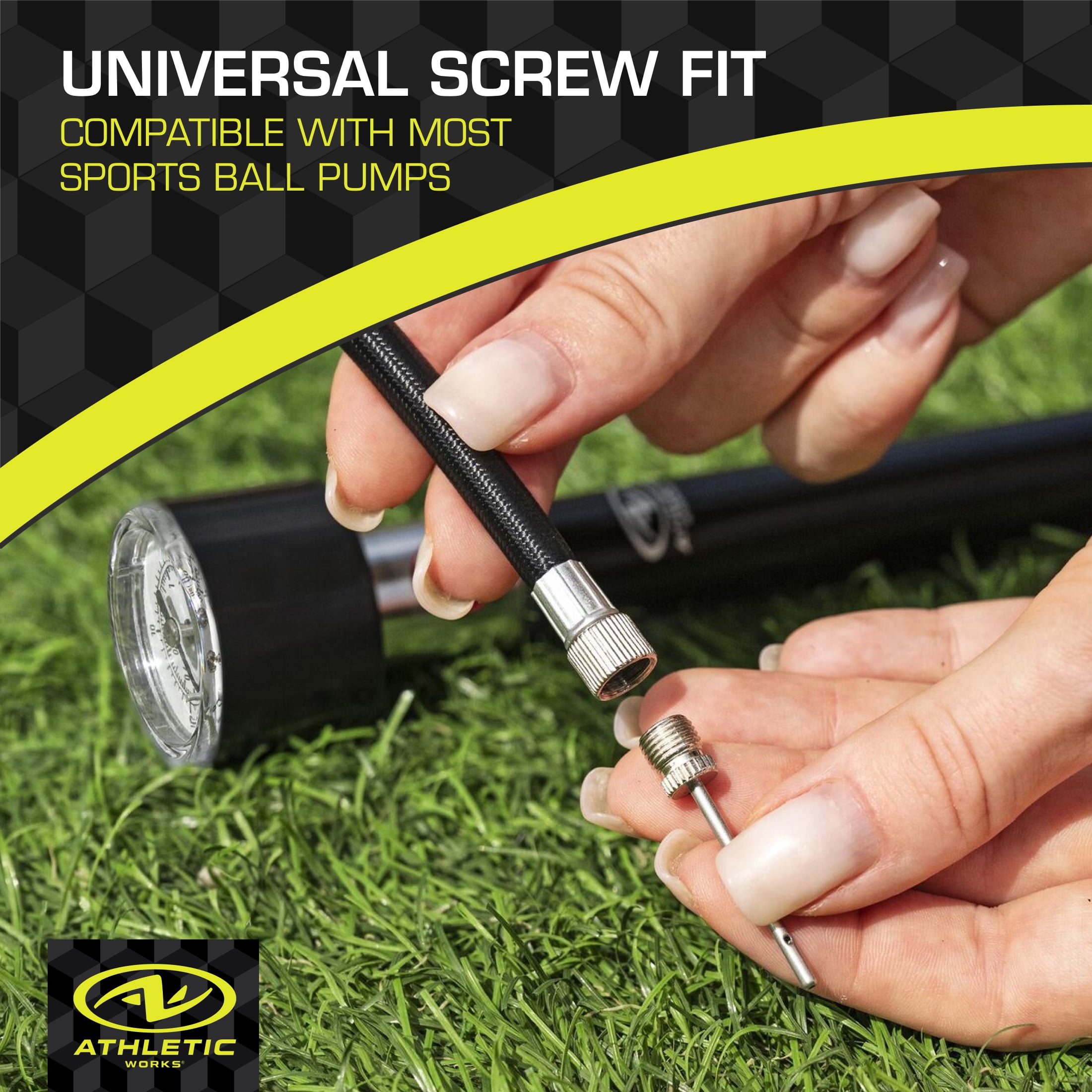 INFINESSE PUMP INNOVATION KIT 5点セット Athletic Works Stainless Steel Replacement Inflation Needles for