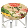 thumbnail image 3 of Naloa Vintage Bird Round Bar Stool Cushion Cover 12-14 inch, Fits Kitchen, Office, Restaurant Chairs - 13 inch, 3 of 7