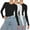 Black, variant on 3 Pack Long Sleeve Shirts for Women Basic Tops Crew Neck Fitted Tight Workout Tees Shirts Soft Stretchy Tops Casual