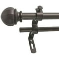 thumbnail image 2 of Montevilla 5/8" Facet Ball Double Curtain Rod Set, 2 of 3