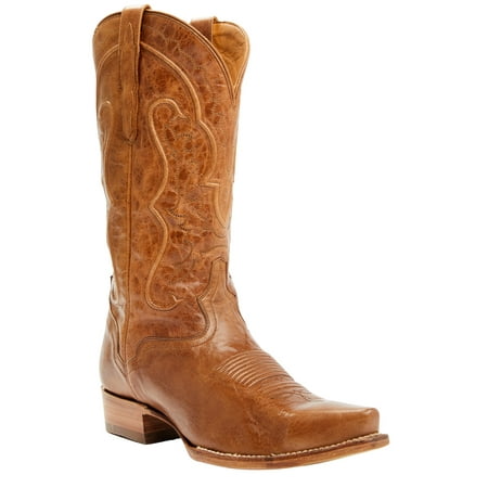

El Dorado Men s 13 Western Boot Snip Toe Tan 8 D(M) US