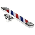 thumbnail image 2 of PinMart's Barber Shop Pole Enamel Lapel Pin, 2 of 3