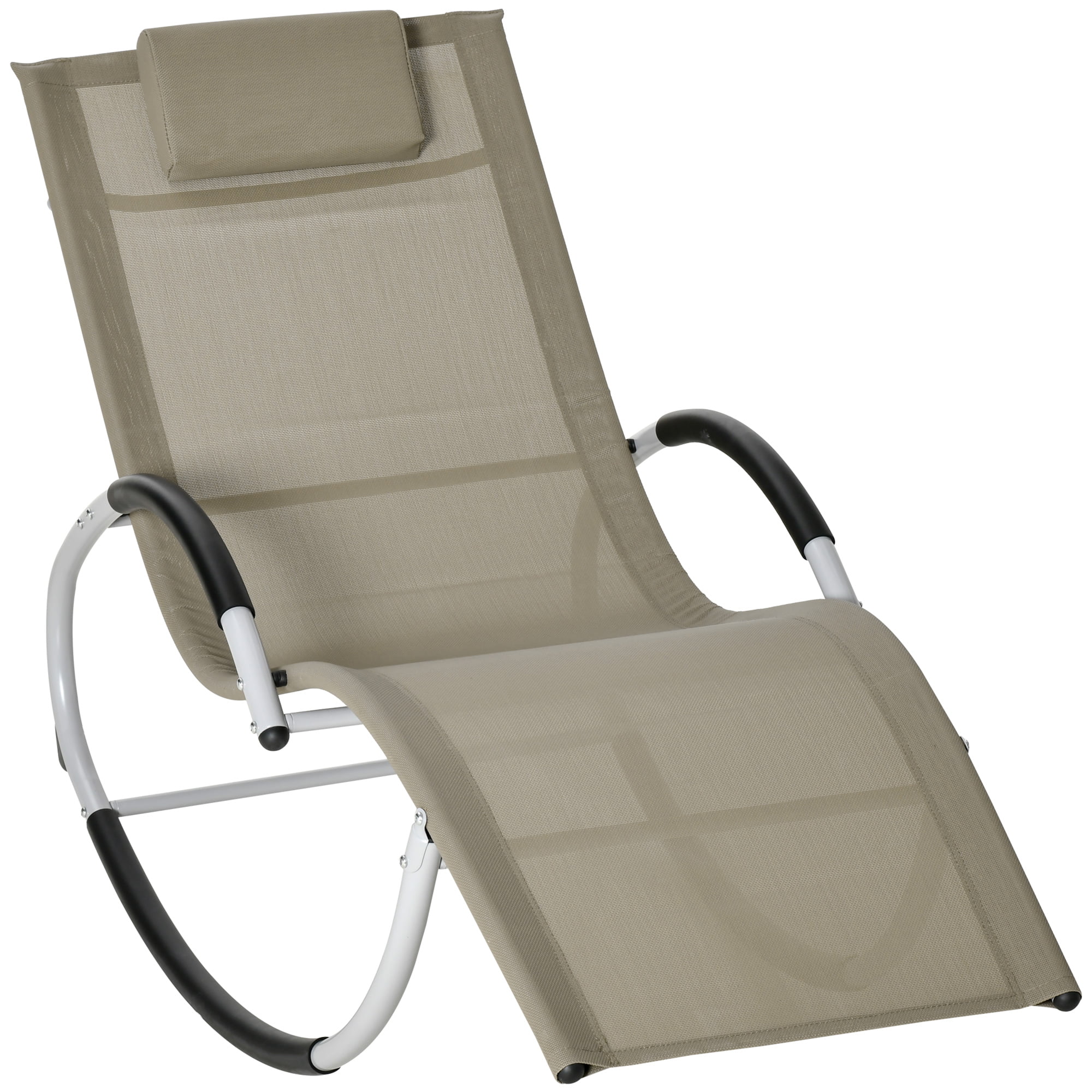 UBesGoo Folding Chaise Lounge Chair Patio Outdoor Pool Beach Lawn 