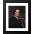 thumbnail image 2 of Anthony van Dyck 19x24 Black Modern Framed Museum Art Print Titled - Portrait of Pieter Soutman (1626), 2 of 5