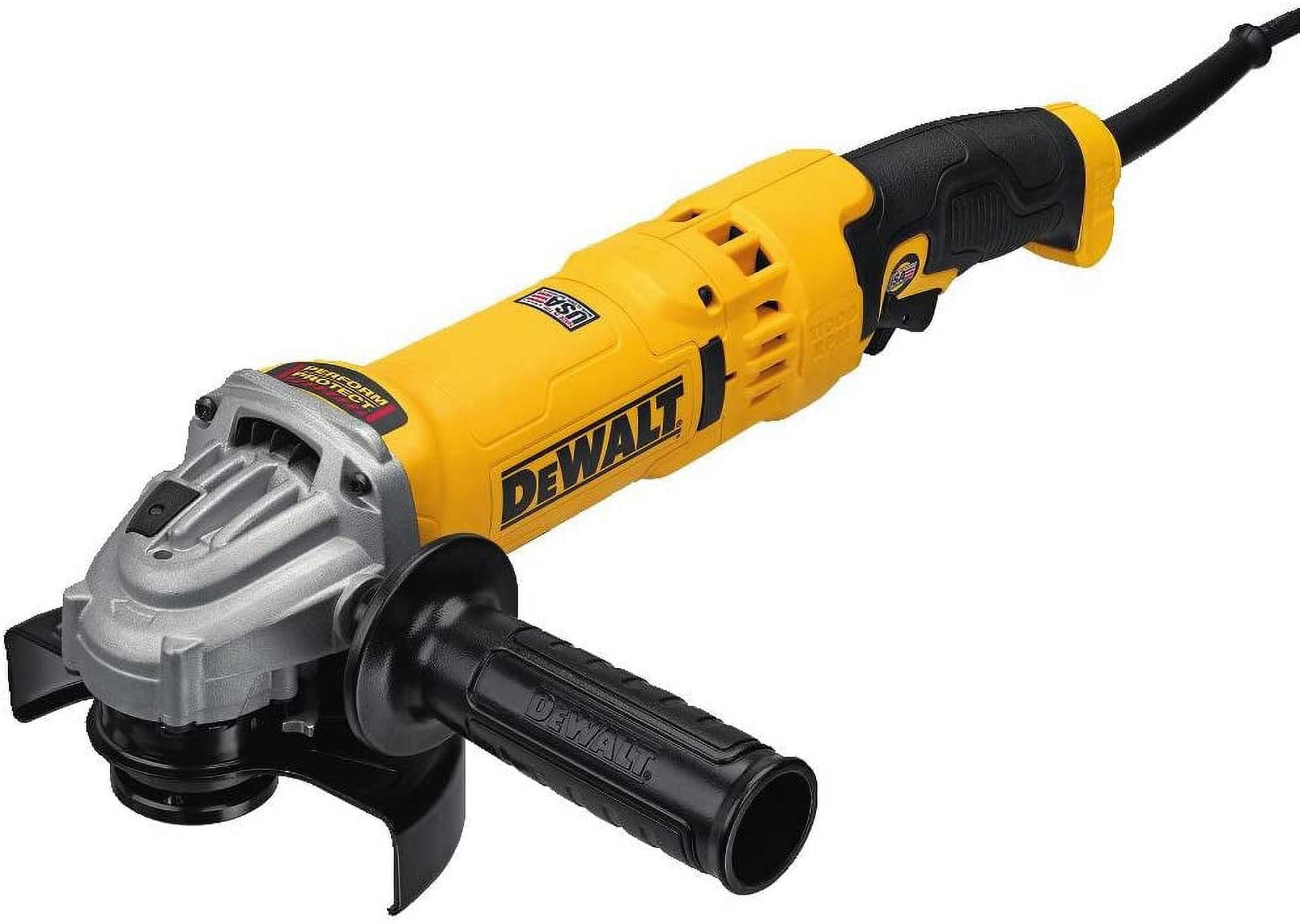 DeWalt HP Angle Grinder w/E-Clutch, 11,000 RPM, Trigger, 5", EA (115-DWE43115)