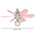 thumbnail image 2 of Lámpara de techo Ventilador E27 Base Control remoto Luz de ventilador de techo interior 3 velocidades, 2 of 8