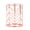 Rose Gold, variant on Rose Gold Metal Pencil Cup, Round Desktop Storage for Pens and Brushes, Sturdy Iron Construction, 1 Count