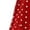 Red, variant on AURA Plus Size Polka Dot Midi Dress V Neck A Line High Waisted Summer Casual Dress Blue Red Green Black