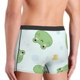 thumbnail image 4 of Kdxio Men's Boxer Briefs with Kawaii Frogs Print - Comfortable and Breathable Underwear for Everyday Wear, 4 of 7