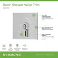 thumbnail image 2 of Symmons S3690BBZTRM Duro Single Handle Volume Control Valve Trim - Bronze, 2 of 7