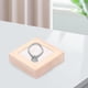 thumbnail image 5 of Expositor de anillos, soporte de moda, soporte de madera para anillos, estante de almacenamiento para anillos Blanco, 5 of 8