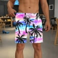 thumbnail image 4 of Jjayotai George Shorts Men Elastic Waist, Mens Swim Trunks with Compression Liner, Quick Dry Swimsuit Shorts with Cute Duck Print， Swimwear Shorts for Men, 4 of 5