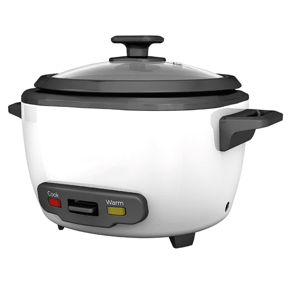2-in-1 Rice Cooker and Food Steamer, 16 Cup