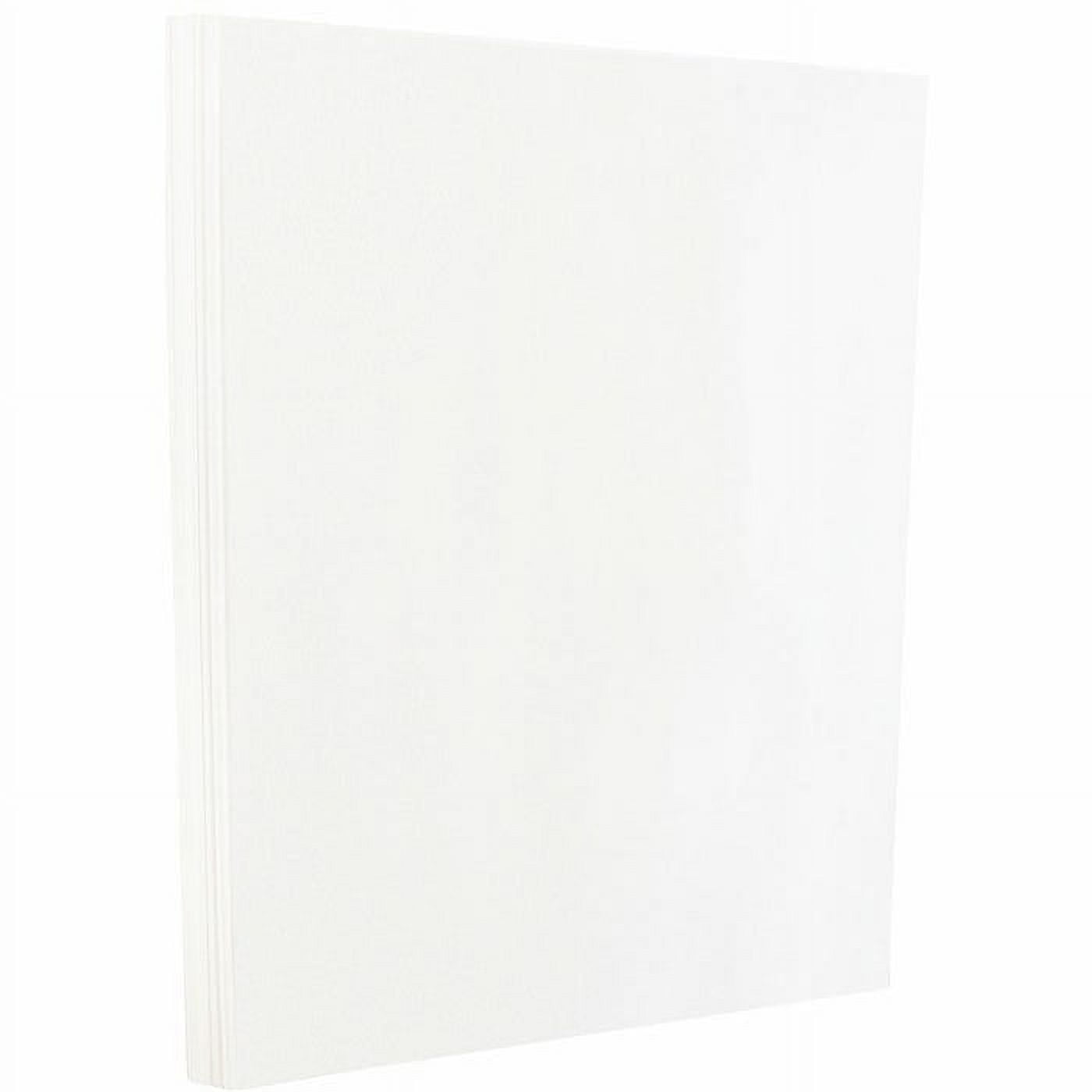 JAM Paper Glossy, 8 1/2 x 11, White Glossy Double Sided, 32lb, 2 packs of 100