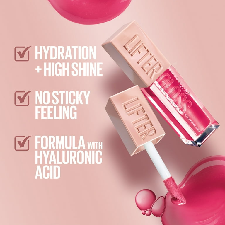 Maybelline Lifter Gloss Lip Gloss Makeup with Hyaluronic