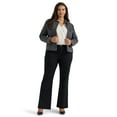 thumbnail image 2 of Lee® Women's Plus Mid Rise Wrinkle Free Bootcut Pant, 2 of 7