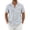 08# White, variant on Qwertyu Men's Linen Shirts Short Sleeve Button Up Lightweight Summer Casual Pocket Solid Color Beach Shirts with Pocket Light Green L