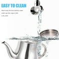 thumbnail image 5 of TEHAUX Stainless Steel Oil Dispenser with Built-in Filter for Efficient Grease Separation and Convenient Soup Storage, 5 of 6