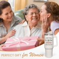thumbnail image 2 of Retirement Gifts for Women Tumbler 40oz Stainless Steel with Handle and Straw, Happy Retirement Gifts - Coworker Leaving Gifts, Farewell Gifts, Goodbye Gifts for Colleagues Work Bestie, 2 of 2