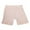 Beige—Prime Deals 2025, variant on Milgrthf Girl's Yoga Leggings Shorts High Waist Stretch Soft Breathable Bike Shorts Solid Lace Cotton Bottom Short for 100-170 Beige