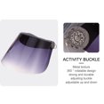 thumbnail image 4 of Casquette de Protection Grise avec Couvre-Visage Transparent pour Usage Extérieur en Nylon PC Taille Unique, 4 of 8