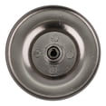 thumbnail image 2 of Amerock E5204230G-XCP2 White/Satin Nickel Traditional Metal Cabinet Knob 2" Diameter weighs 1.65 lbs- Pack of 2, 2 of 4