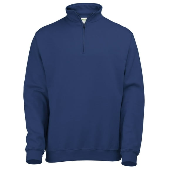Awdis Mens Plain Sophomore ¼ Zip Sweatshirt