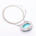 thumbnail image 2 of Apatite 925 Sterling Silver Chain Pendant 19-23", Cyan Apatite Necklace CP_9353_368_1, New Year Sale, Valentin's Day Gift, 2 of 2