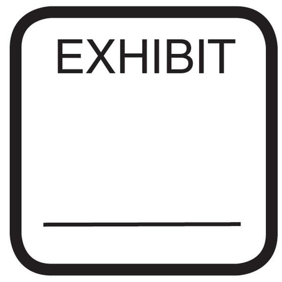Exhibit Stamp