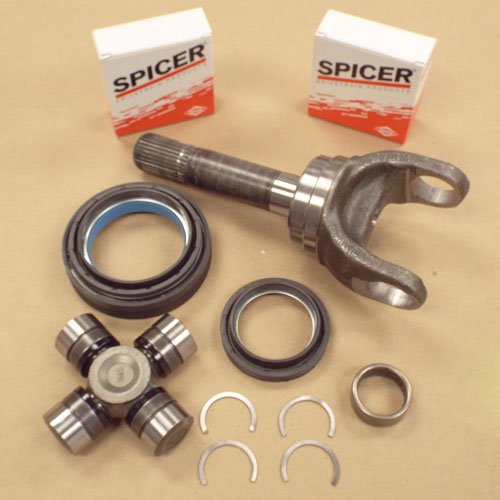 AXLE STUB SHAFT, SEAL & UJOINT KIT COMPATIBLE WITH FORD F350 F250