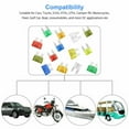 thumbnail image 2 of 220pc Blade Fuse Assortment Auto Car Truck Motorcycle FUSES Kit 5-30A, 2 of 3